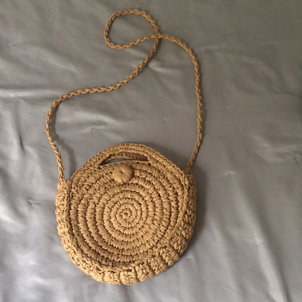 Straw purse